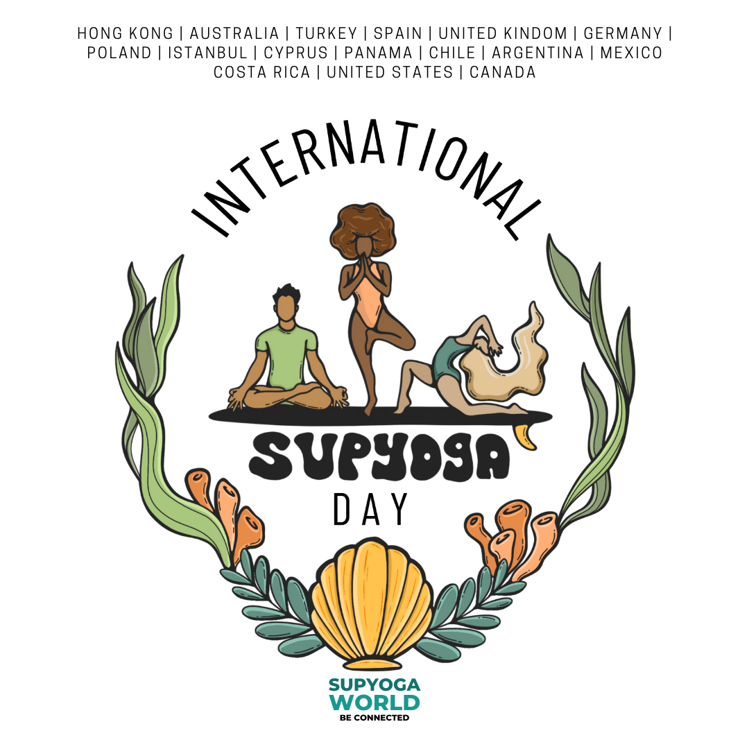 INERNATIONAL SUPYOGA DAY 2021 SUP Yoga Cat SUP Yoga barcelona