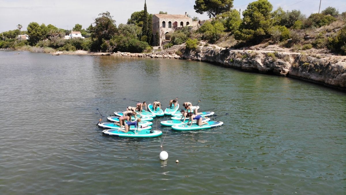 sup yoga ametlla de mar