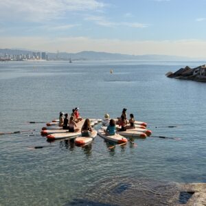 SUP yoga + pizza final de temporada